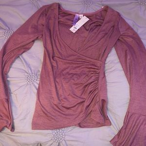 long sleeve with ruffles!